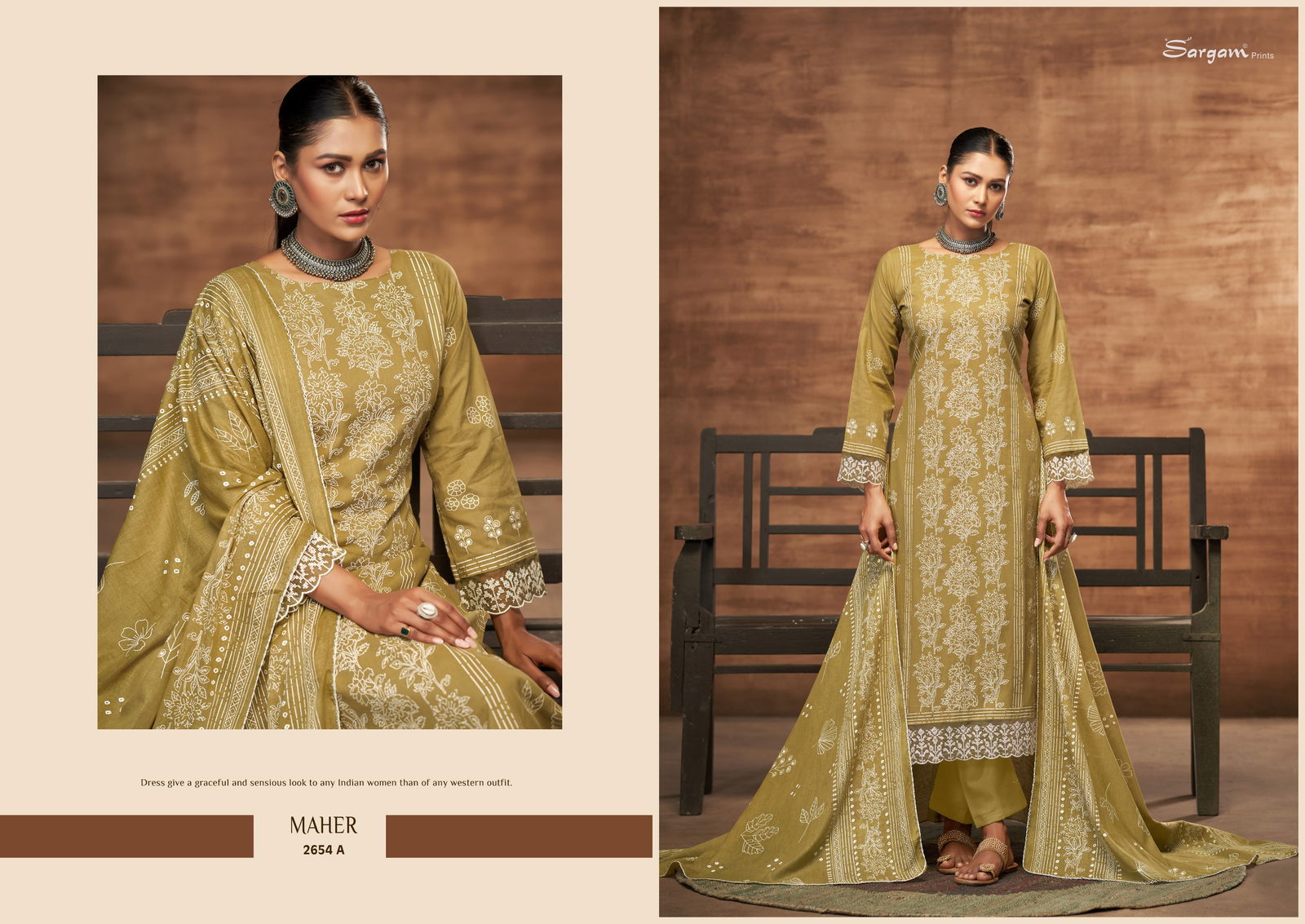 Maher by Sargam Pure Camrik Khadi Prints Designer Salwar Suit Online Wholesale